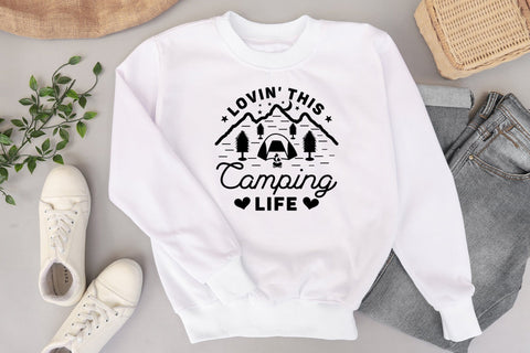 Outdoor Life SVG - Lovin This Camping Life SVG CraftLabSVG 