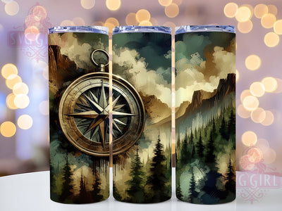 Outdoor Wilderness Camping Tumbler, Nature Camping Tumbler, Stylish 20oz Wrap, Sublimation Design, Trendy Gift Idea, Hiking Wrap, Wilderness Camping Tumbler Sublimation SvggirlplusArt 
