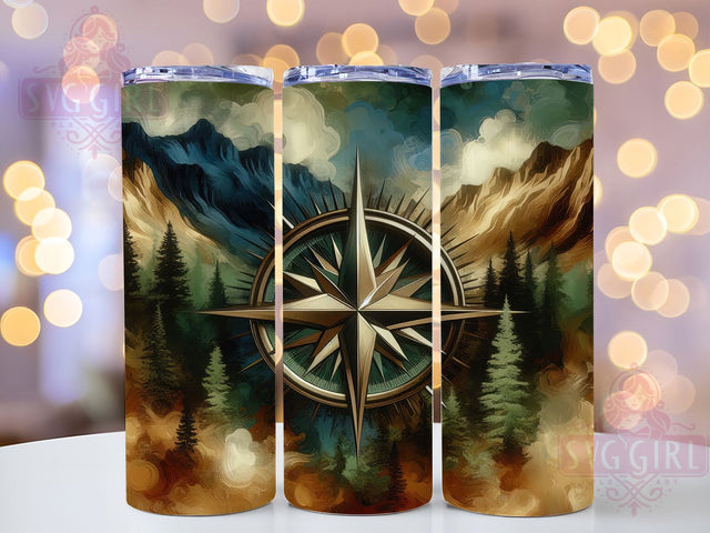 Outdoor Wilderness Camping Tumbler, Nature Camping Tumbler, Stylish 20oz Wrap, Sublimation Design, Trendy Gift Idea, Hiking Wrap, Wilderness Camping Tumbler Sublimation SvggirlplusArt 