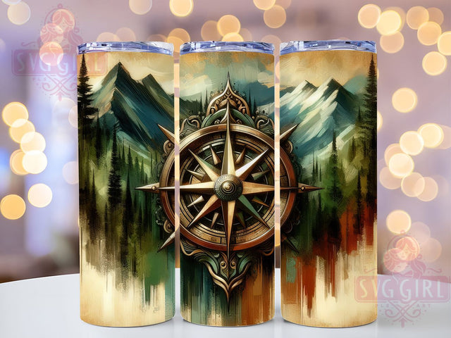 Outdoor Wilderness Camping Tumbler, Nature Camping Tumbler, Stylish 20oz Wrap, Sublimation Design, Trendy Gift Idea, Hiking Wrap, Wilderness Camping Tumbler Sublimation SvggirlplusArt 