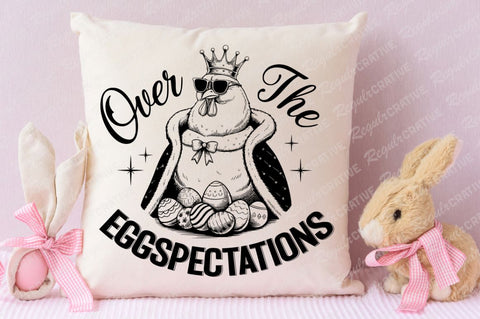 Over The Eggspectations SVG Design SVG Regulrcrative 