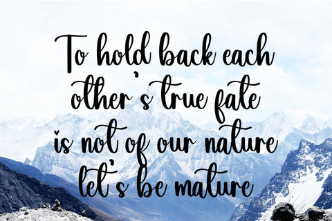 Overlove Font LetterdayStudio 