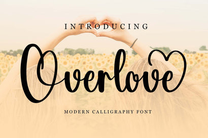 Overlove Font LetterdayStudio 
