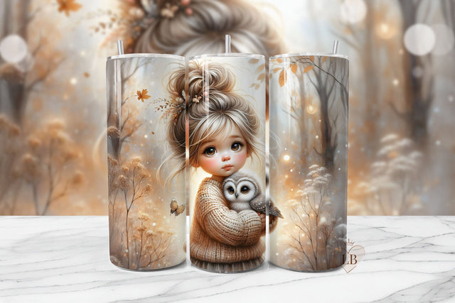 Owl Sublimation PNG | 20oz Tumbler Seamless Wrap Sublimation BijouBay 