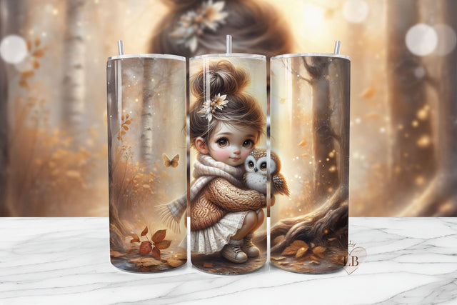 Owl Sublimation PNG | 20oz Tumbler Seamless Wrap Sublimation BijouBay 