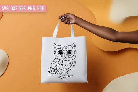 Owl SVG File | Cute Owl SVG SVG Irina Ostapenko 