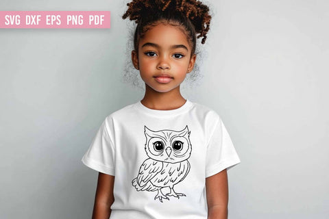 Owl SVG File | Cute Owl SVG SVG Irina Ostapenko 