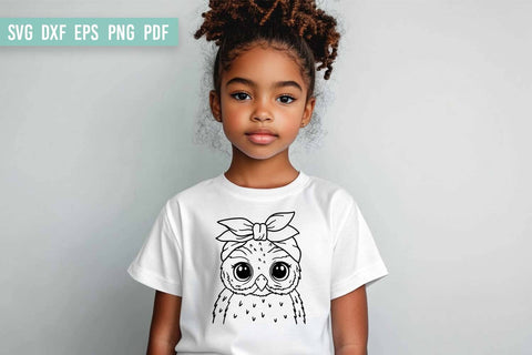 Owl SVG File | Owl Bandana SVG| Cute Owl SVG SVG Irina Ostapenko 