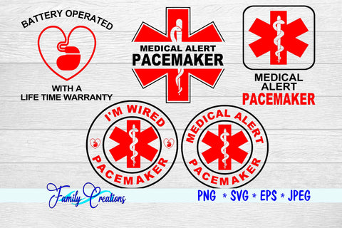 Pacemaker Bundle SVG Family Creations 