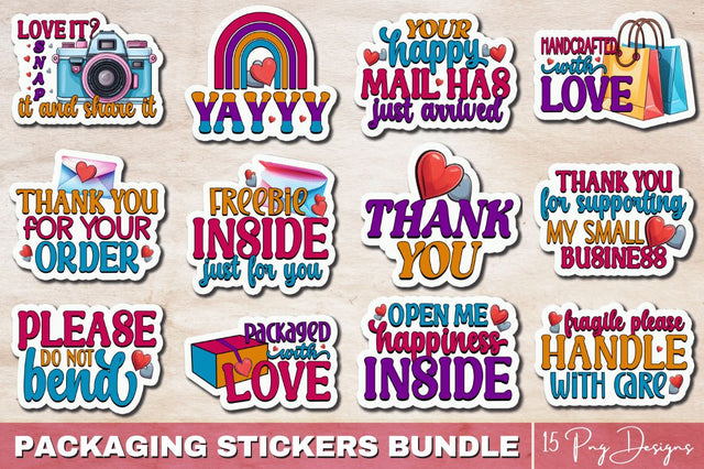 Packaging Sticker png Bundle Sublimation Regulrcrative 