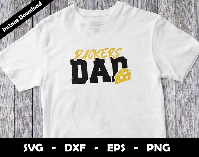 Packers Dad SVG Cut File, Packers logo SVG Design, Packers Dad Football, T-Shirt Sublimation Design Png SVG Arthur Arellano 