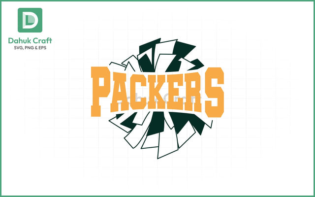 Packers Football SVG – Mascot Logo SVG PNG & EPS V1 SVG dahukdesign 