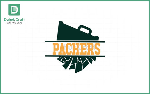 Packers Football SVG – Mascot Logo SVG PNG & EPS V4 SVG dahukdesign 