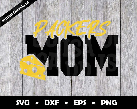 Packers Mom SVG Cut File, Packers logo SVG Design, Packers Mom Football, T-Shirt Sublimation Design Png SVG Arthur Arellano 