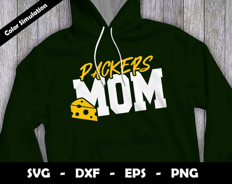 Packers Mom SVG Cut File, Packers logo SVG Design, Packers Mom Football, T-Shirt Sublimation Design Png SVG Arthur Arellano 