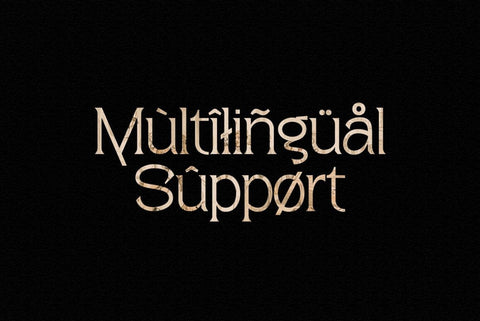 Pagers Display Typeface Font Fadeline Std. 