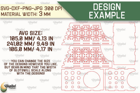 Paint Brush Holders Laser Cut Bundle. Brush Organizers SVG SVG Evgenyia Guschina 