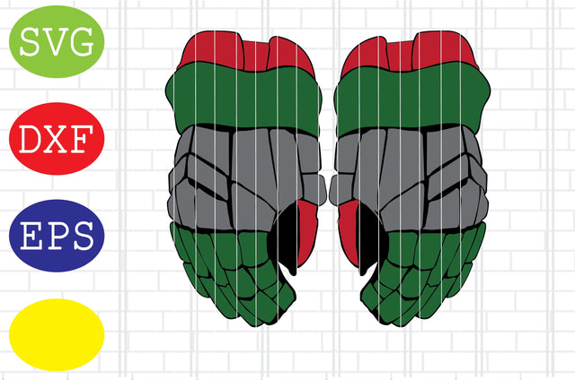 Pair of Hockey Player Gloves Svg, Ice Hockey Svg, Hockey SticksSvg, Winter Sport Svg, Jpg, Eps, Dxf Files SVG DigitalSvgFiles 