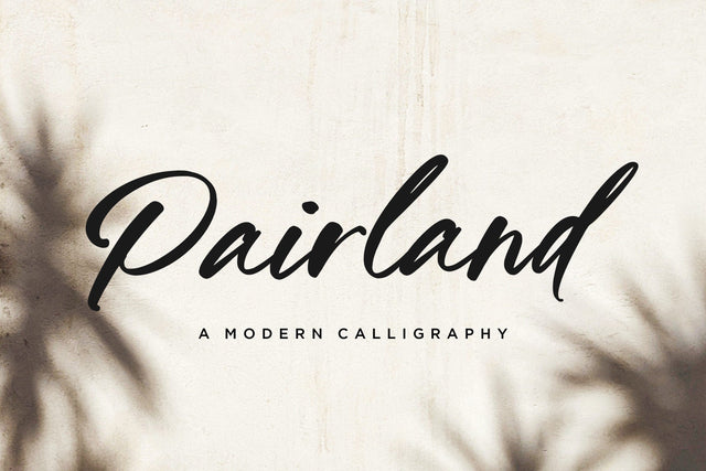 Pairland Font Font Balpirick 