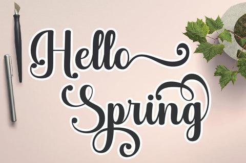 Palestina Script Font RomieStudio 