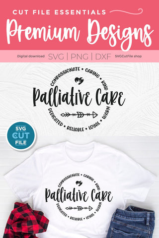 Palliative care svg, Hospice svg, hospice worker svg, unisex SVG SVG Cut File 