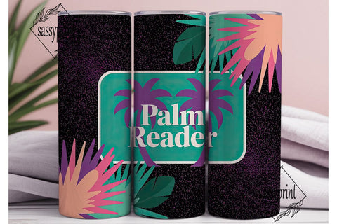 Palm Reader 20oz Tumbler Wrap Sublimation sassyprint 