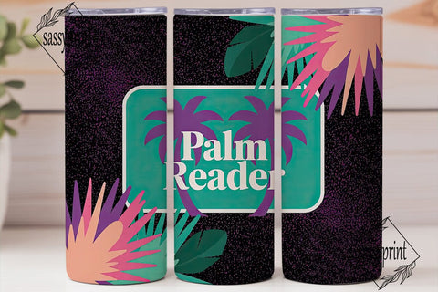 Palm Reader 20oz Tumbler Wrap Sublimation sassyprint 