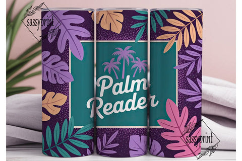 Palm Reader 20oz Tumbler Wrap Sublimation sassyprint 