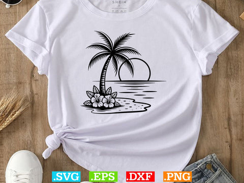Palm Tree SVG Bundle, Palm Cut File, Beach Life Svg SVG Creativeart88 