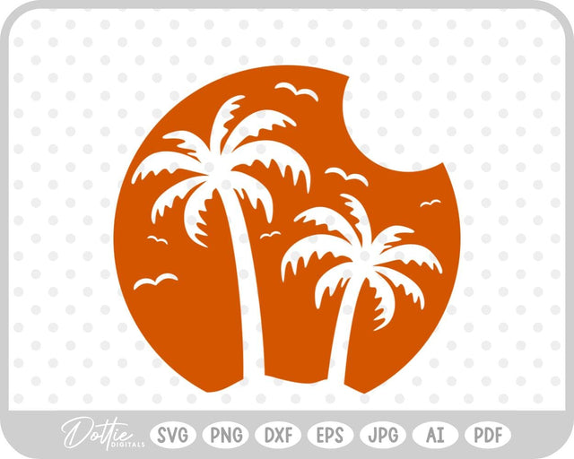 Palm Tree SVG DottieDigitals 
