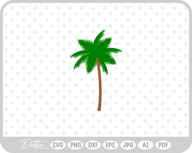 Palm Tree SVG DottieDigitals 
