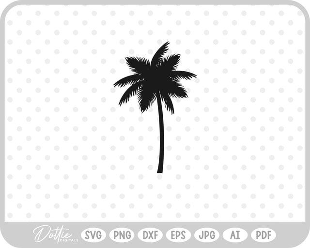 Palm Tree SVG DottieDigitals 