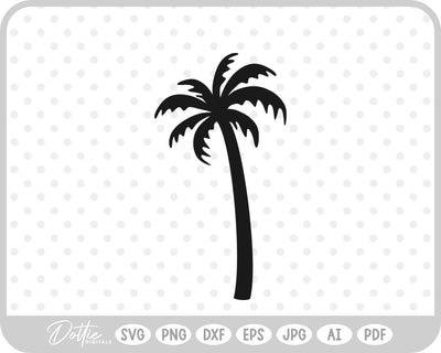 Palm Tree SVG DottieDigitals 