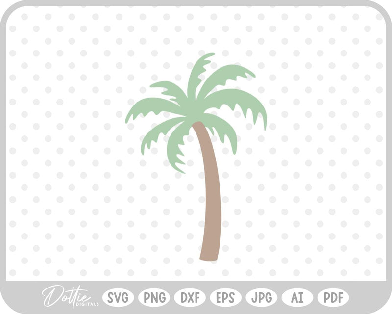 Palm Tree SVG DottieDigitals 