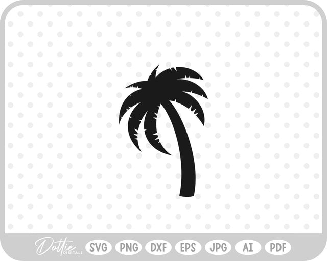 Palm Tree SVG DottieDigitals 