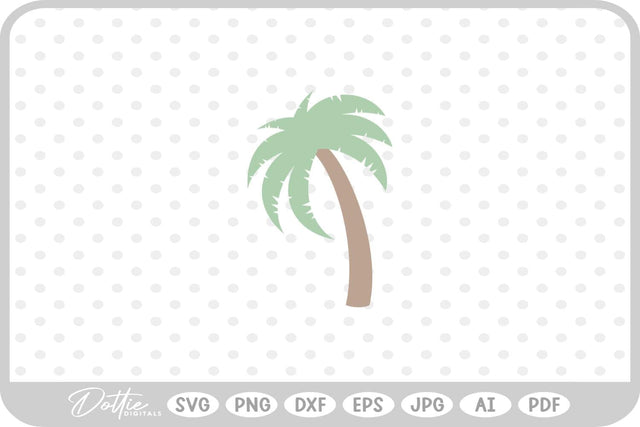 Palm Tree SVG DottieDigitals 