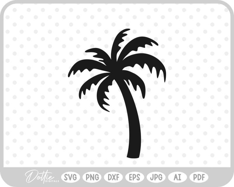 Palm Tree SVG DottieDigitals 