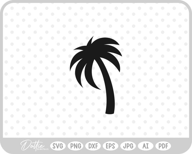 Palm Tree SVG DottieDigitals 