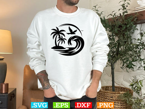 Palm Tree SVG, Palm Cut File, Beach Life Svg SVG Creativeart88 