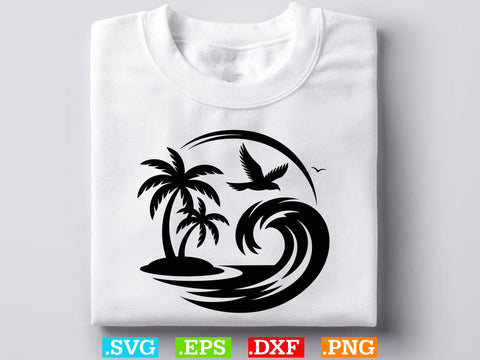 Palm Tree SVG, Palm Cut File, Beach Life Svg SVG Creativeart88 