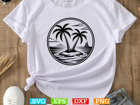 Palm Tree SVG, Palm Cut File, Beach Life Svg SVG Creativeart88 