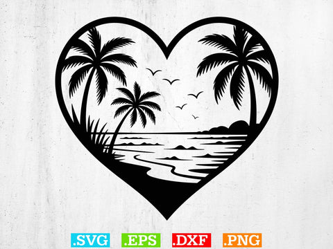 Palm Tree SVG, Palm Cut File, Beach Life Svg SVG Creativeart88 