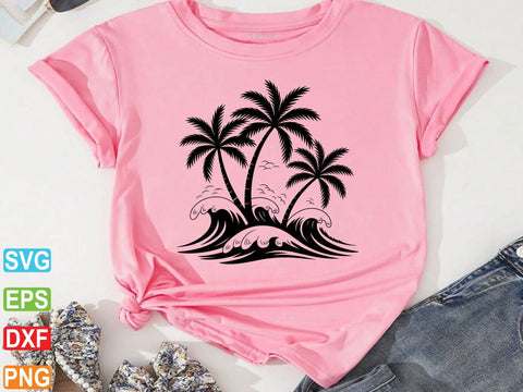 Palm Tree SVG, Palm Cut File, Beach Life Svg SVG Creativeart88 