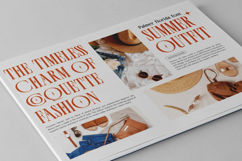 Palmer Florida Font Zeenesia Std 