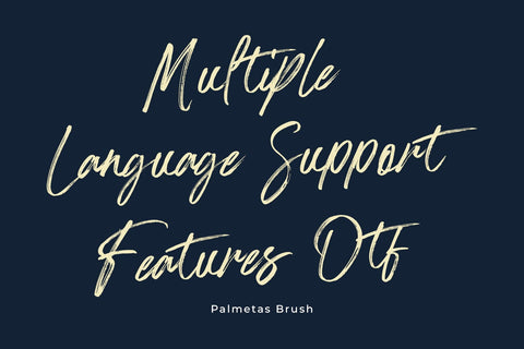 Palmetas Font gatype 