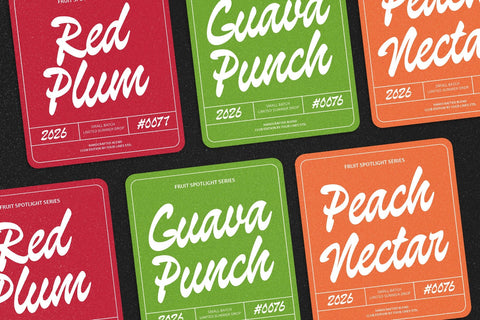 Palmira Club – A Playful Retro Display Script Font Four Lines Std. 