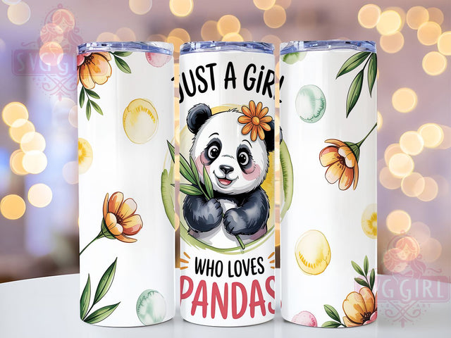 Panda Love Wildlife Tumbler, Mom Present Cup, Family Role Tumbler, Multi Generation Gift, Mother's Day Present, Grandma Love Design, Parent Gift Cup Sublimation SvggirlplusArt 