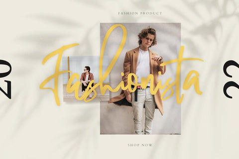 Pandertoos Signature Typeface Font Fadeline Std. 