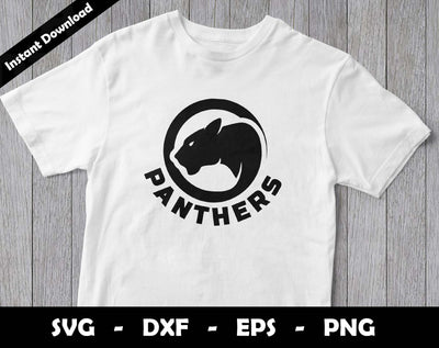Panthers SVG Cut File, Panthers logo SVG Design, Panthers Football Mascot, T-Shirt Sublimation Design Png SVG Arthur Arellano 