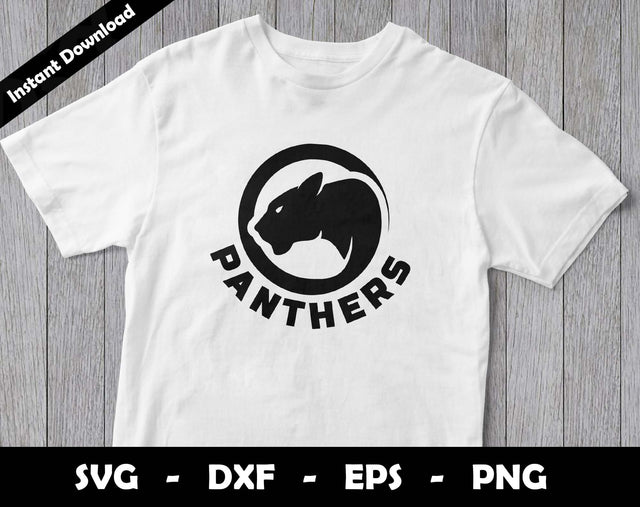 Panthers SVG Cut File, Panthers logo SVG Design, Panthers Football Mascot, T-Shirt Sublimation Design Png SVG Arthur Arellano 